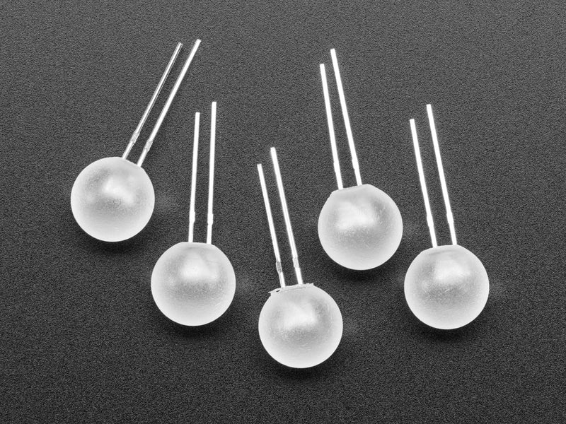 dLUX-dLITE Blue Sphere Shape LEDs 5 Pack by Expected Labs