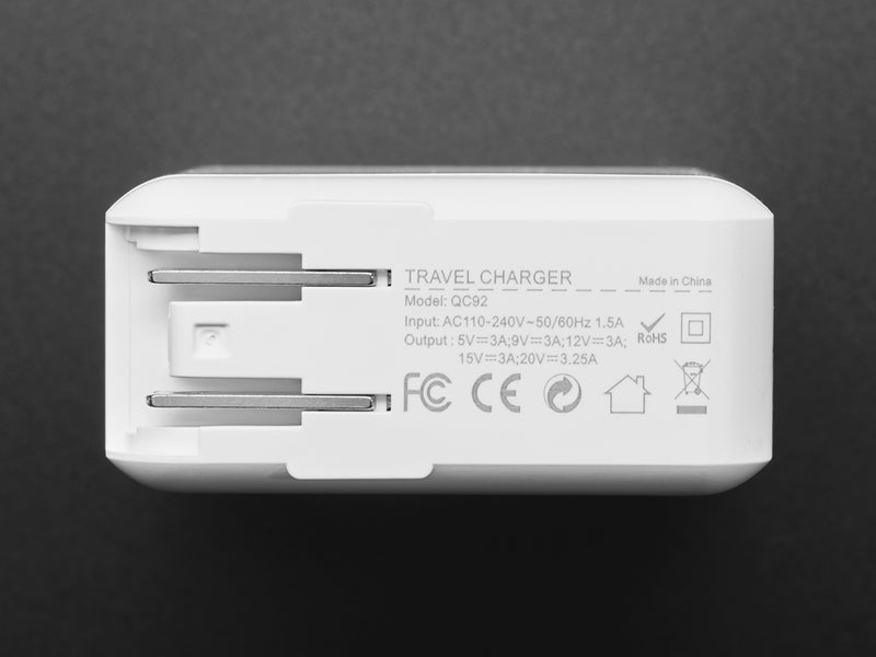 USB Type C 3.1 PD to 5.5mm Barrel Jack Cable - 15V 5A Output