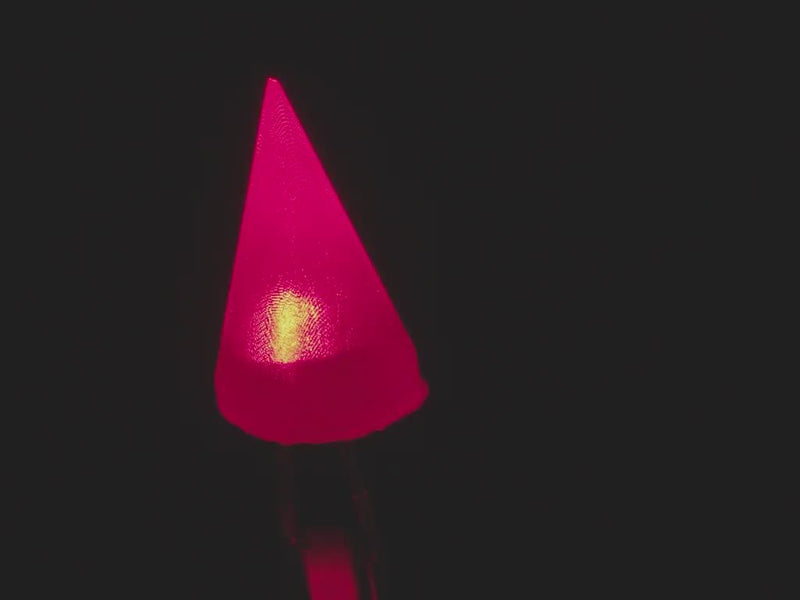 dLUX-dLITE Red Spike Shape LEDs 5 Pack by Unexpected Labs