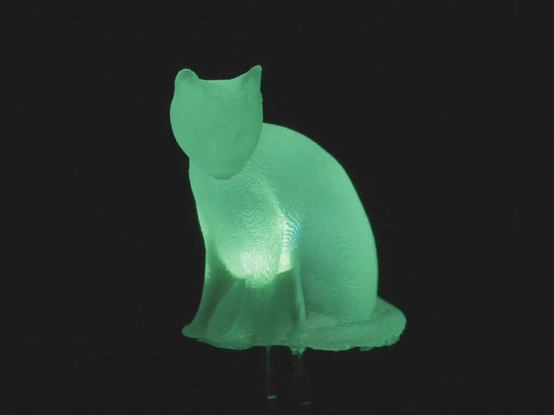 dLUX-dLITE RGB Rainbow Cat Shape LEDs 3 Pack by Unexpected Labs