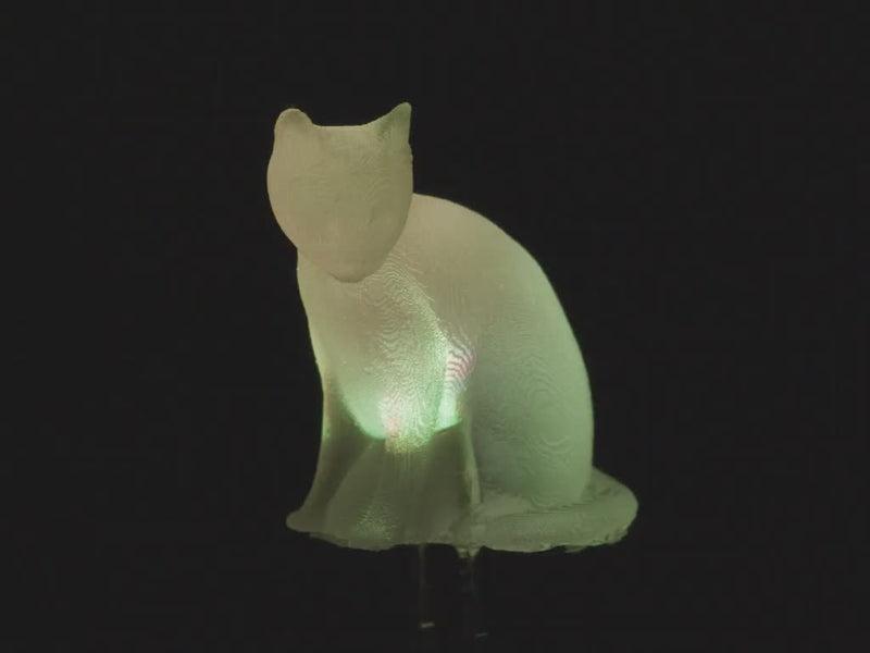 dLUX-dLITE RGB Rainbow Cat Shape LEDs 3 Pack by Unexpected Labs