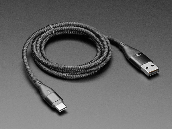 Buy Black Woven USB A or Type-C to Type-C Cable with Magnetic Tip