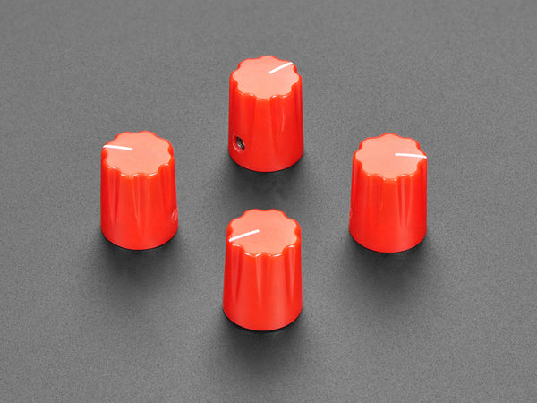 Buy Red Micro Potentiometer Knob - 4 pack