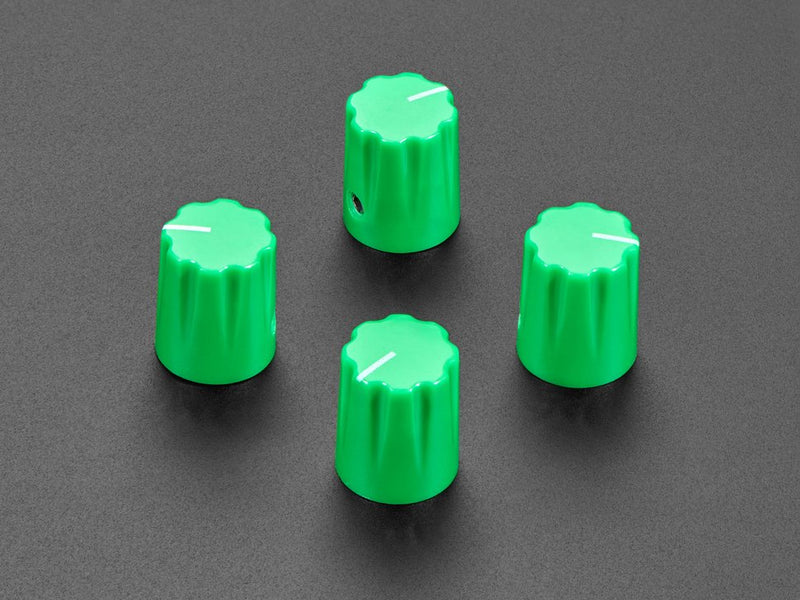 Buy Green Micro Potentiometer Knob - 4 pack