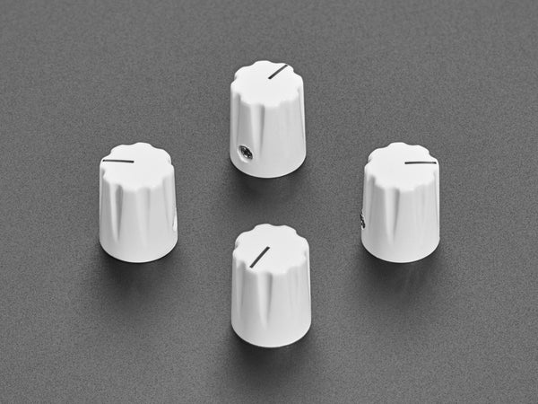 Buy White Micro Potentiometer Knob - 4 pack