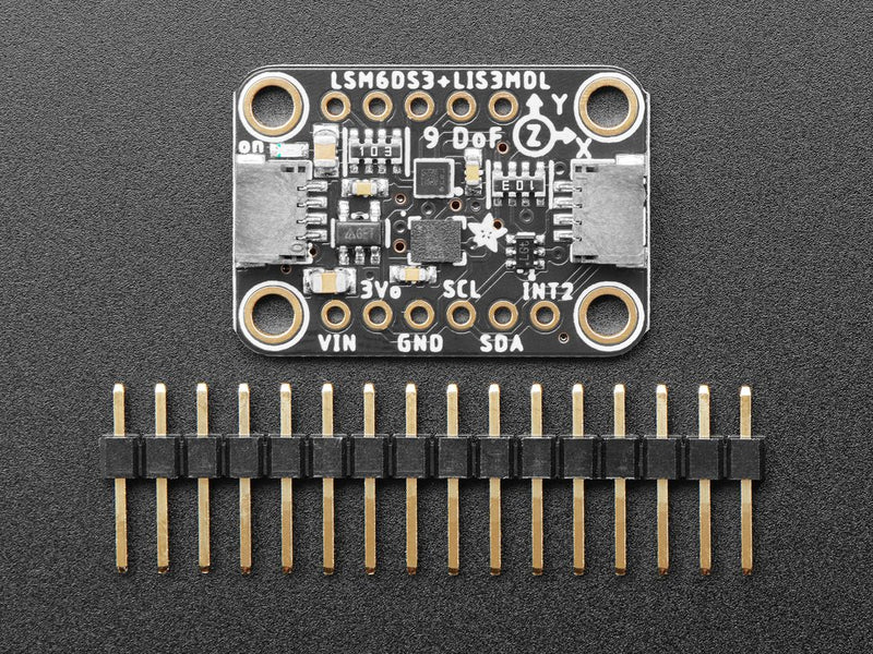 Adafruit LSM6DS3TR-C + LIS3MDL - Precision 9 DoF IMU