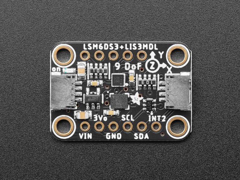 Adafruit LSM6DS3TR-C + LIS3MDL - Precision 9 DoF IMU