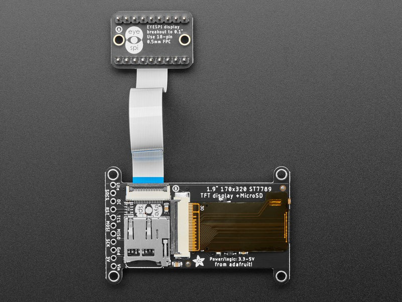 Adafruit EYESPI Breakout Board - 18 Pin FPC Connector