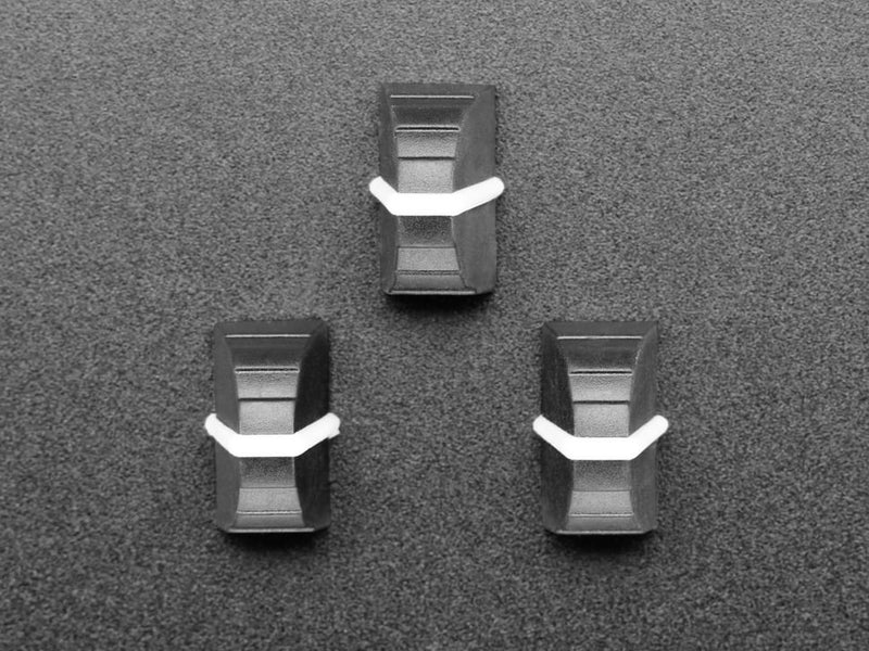 Rubber Slide Potentiometer Nubbin - Pack of 3