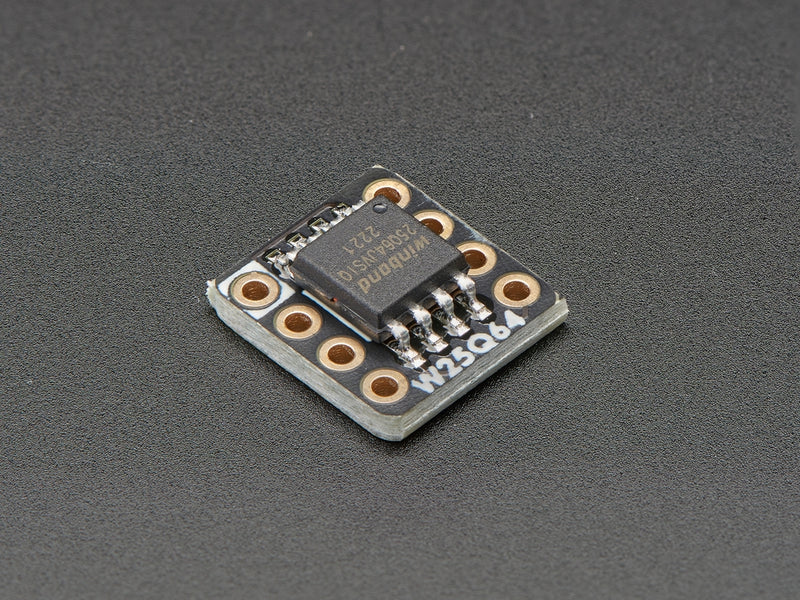 Buy Adafruit QSPI DIP Breakout Board - W25Q64 - 64 MBit 8 MByte