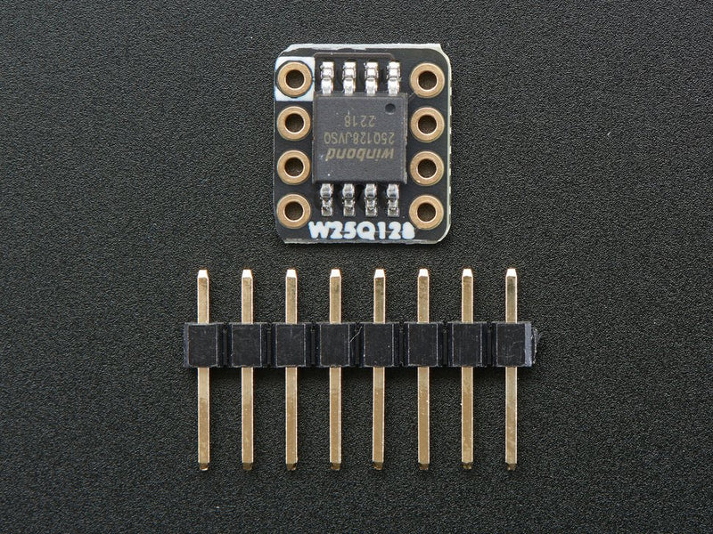 Adafruit QSPI DIP Breakout Board - W25Q128 - 128 MBit 16 MByte