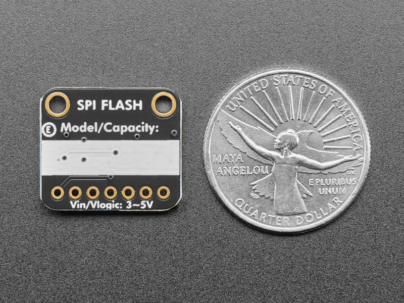 Adafruit SPI FLASH Breakout - W25Q64 - 64 MBit / 8 MByte