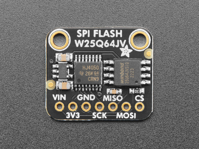 Adafruit SPI FLASH Breakout - W25Q64 - 64 MBit / 8 MByte