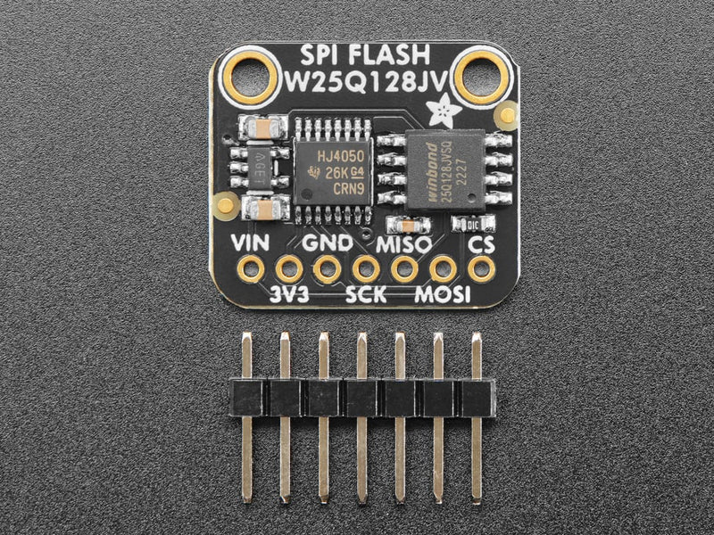 Adafruit SPI FLASH Breakout W25Q128 - 128 MBit / 16 MByte