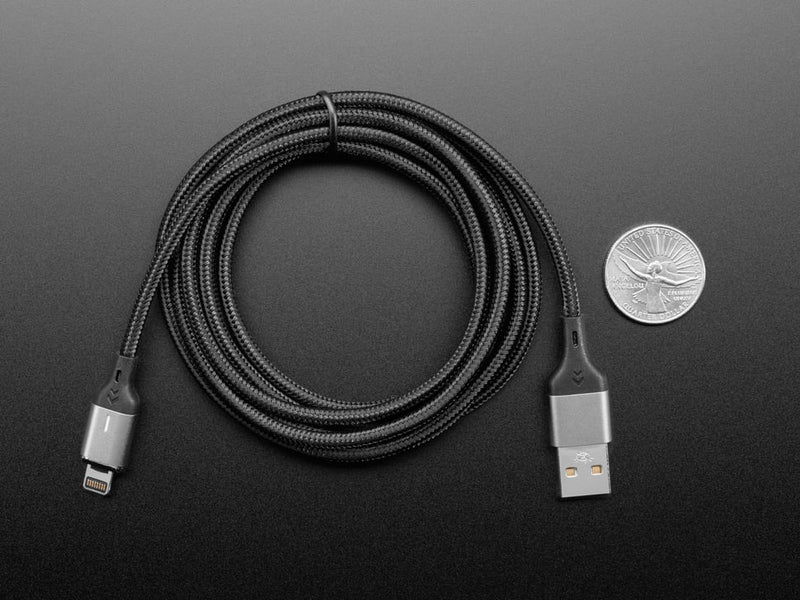 Woven USB A Cable with Magnetic Tips - Micro B, Type C, and iOS