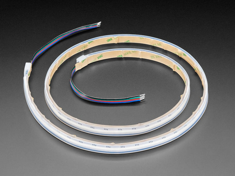 Side-Light Flexible Analog RGB LED Strip - 630 LEDs per meter