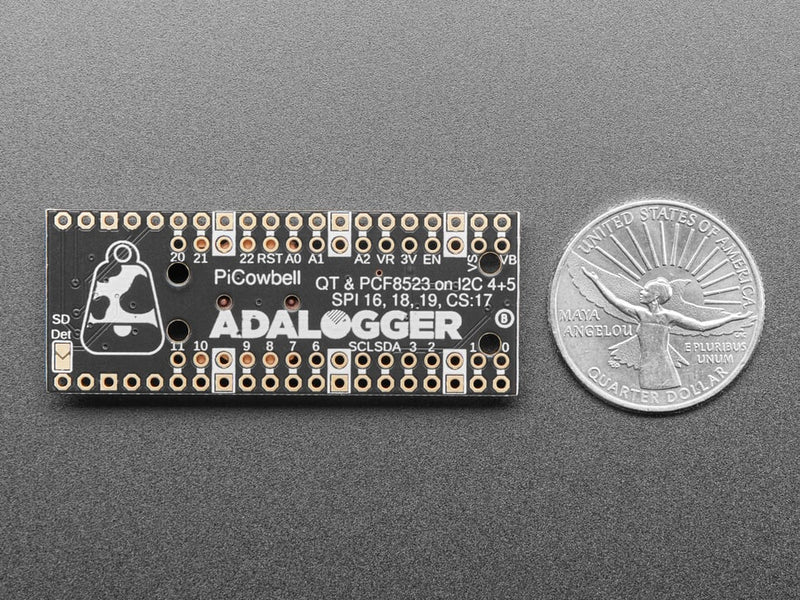 Adafruit PiCowbell Adalogger for Pico - MicroSD, RTC & STEMMA QT