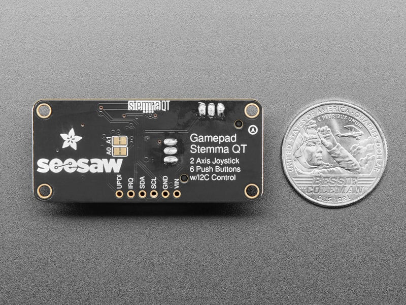 Adafruit Mini I2C Gamepad with seesaw - STEMMA QT / Qwiic