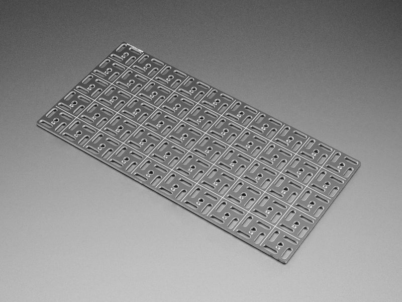 Adafruit Swirly Aluminum Mounting Grid for 0.1" Spaced PCBs