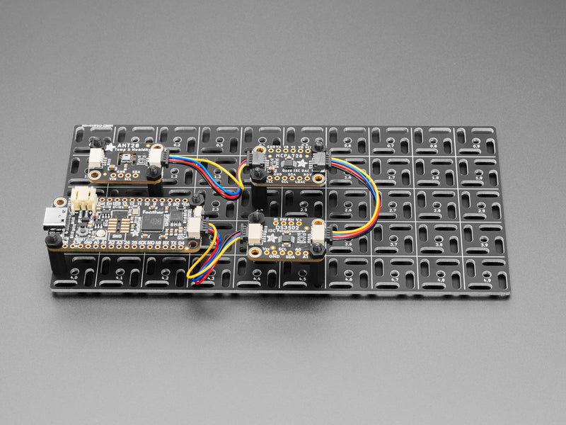 Adafruit Swirly Aluminum Mounting Grid for 0.1" Spaced PCBs