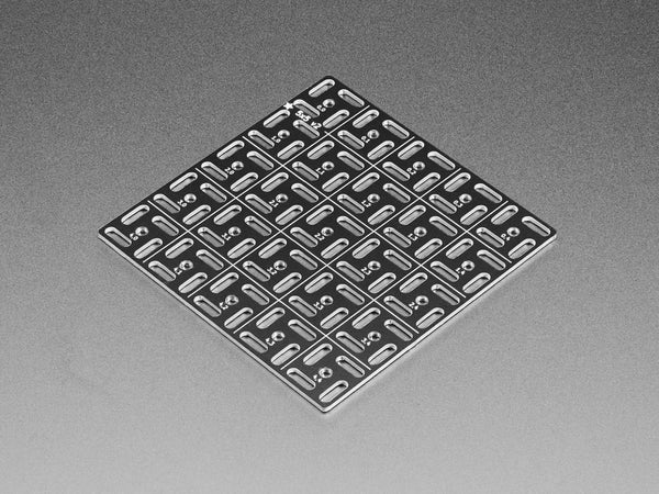 Adafruit Swirly Aluminum Mounting Grid for 0.1" Spaced PCBs - 5 x 5