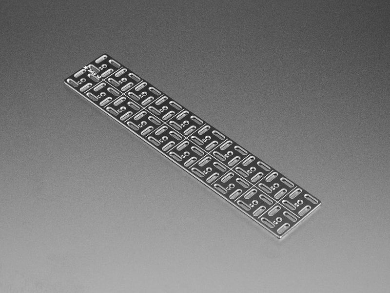 Adafruit Swirly Aluminum Mounting Grid for 0.1" Spaced PCBs - 10 x 2