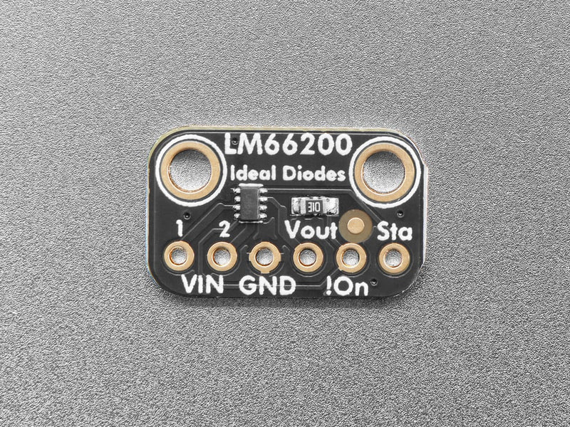 Adafruit LM66200 Ideal Dual Diodes Breakout