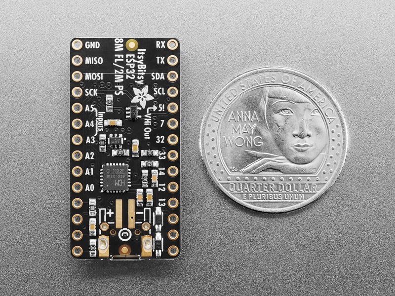 Adafruit ItsyBitsy ESP32 - PCB Antenna 