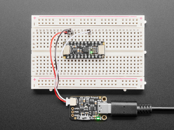 Adafruit High Voltage UPDI Friend - USB Serial UPDI Programmer