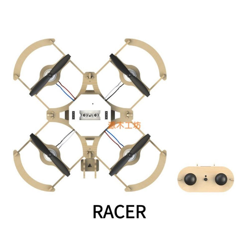 Airwood RACER Wood Frame - Buy - Pakronics®- STEM Educational kit supplier Australia- coding - robotics