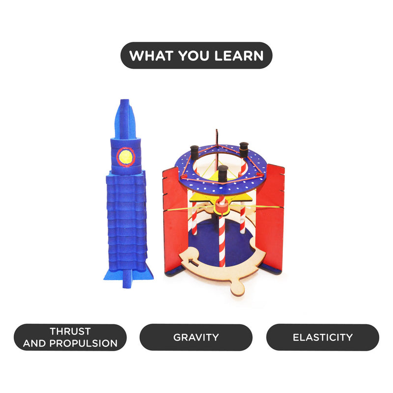 Smartivity Blast Off Space Rocket - Buy - Pakronics®- STEM Educational kit supplier Australia- coding - robotics