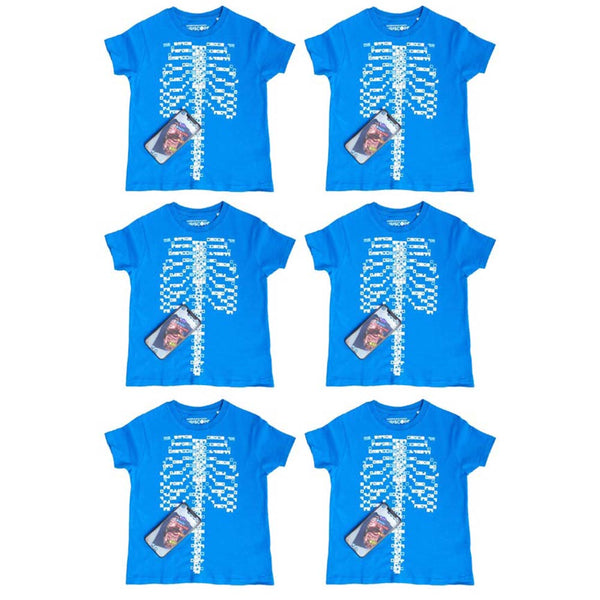 Curiscope Virtuali-Tee Augmented Reality T-Shirt for Anatomy - 6 PACK - Buy - Pakronics®- STEM Educational kit supplier Australia- coding - robotics