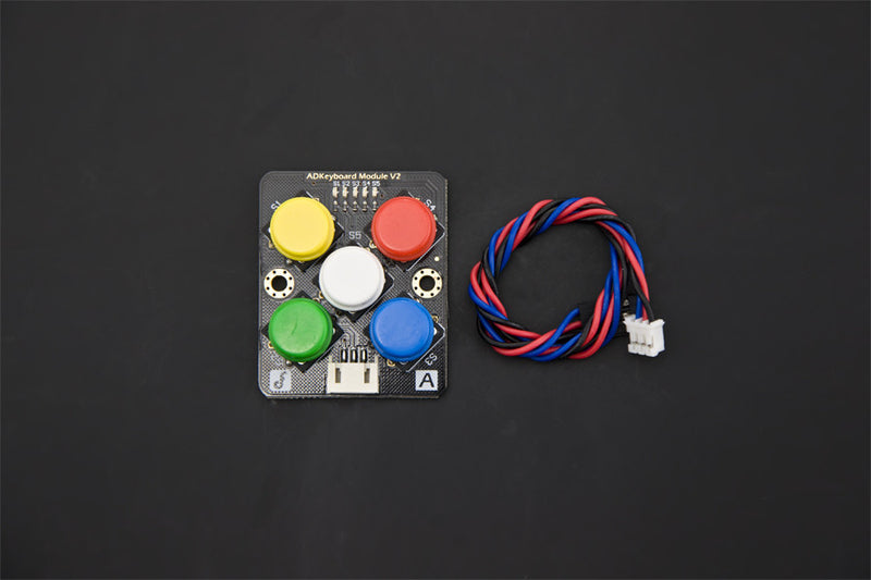 Gravity:Analog ADKeyboard Module V2 - Buy - Pakronics®- STEM Educational kit supplier Australia- coding - robotics