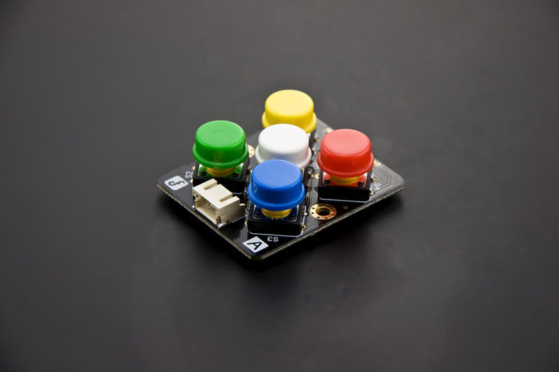 Gravity:Analog ADKeyboard Module V2 - Buy - Pakronics®- STEM Educational kit supplier Australia- coding - robotics