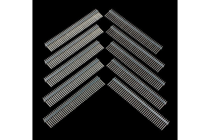 40  Pin Break Away Male Header- Long Straight-10 Pcs - Buy - Pakronics®- STEM Educational kit supplier Australia- coding - robotics