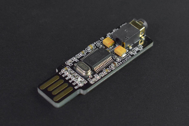 Mini USB External Sound Card for NVIDIA Jetson Nano/ Raspberry Pi 400