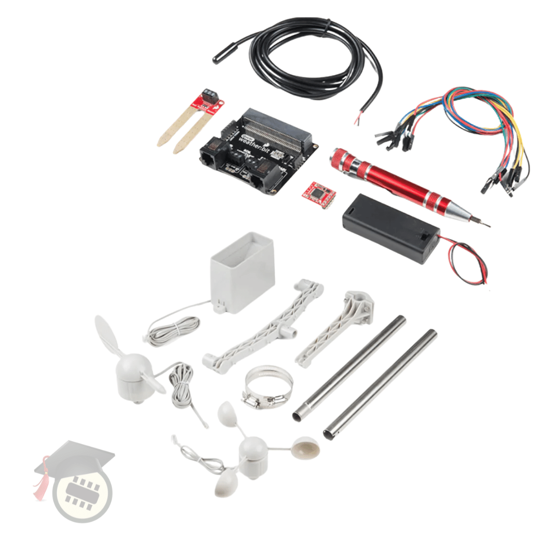 Buy SparkFun Micro:climate Kit For Micro:bit - V3.0 SF-KIT-16274 SparkFun