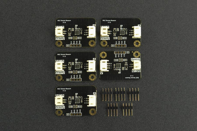 Gravity: BLE Sensor Beacon Pack (5 PCS)