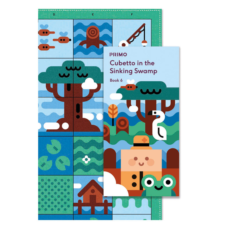 Primo Toys Adventure Pack Map & Story Book - Swamp - Buy - Pakronics®- STEM Educational kit supplier Australia- coding - robotics